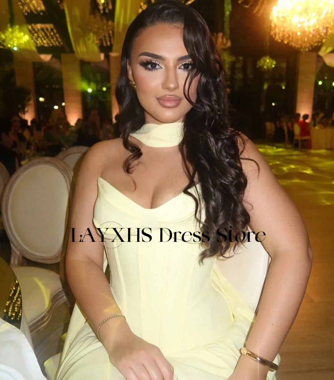 Layxhs simples querida vestidos de noite a linha plissado até o chão vestidos de baile femininos personalizados vestidos quinceañera 2025