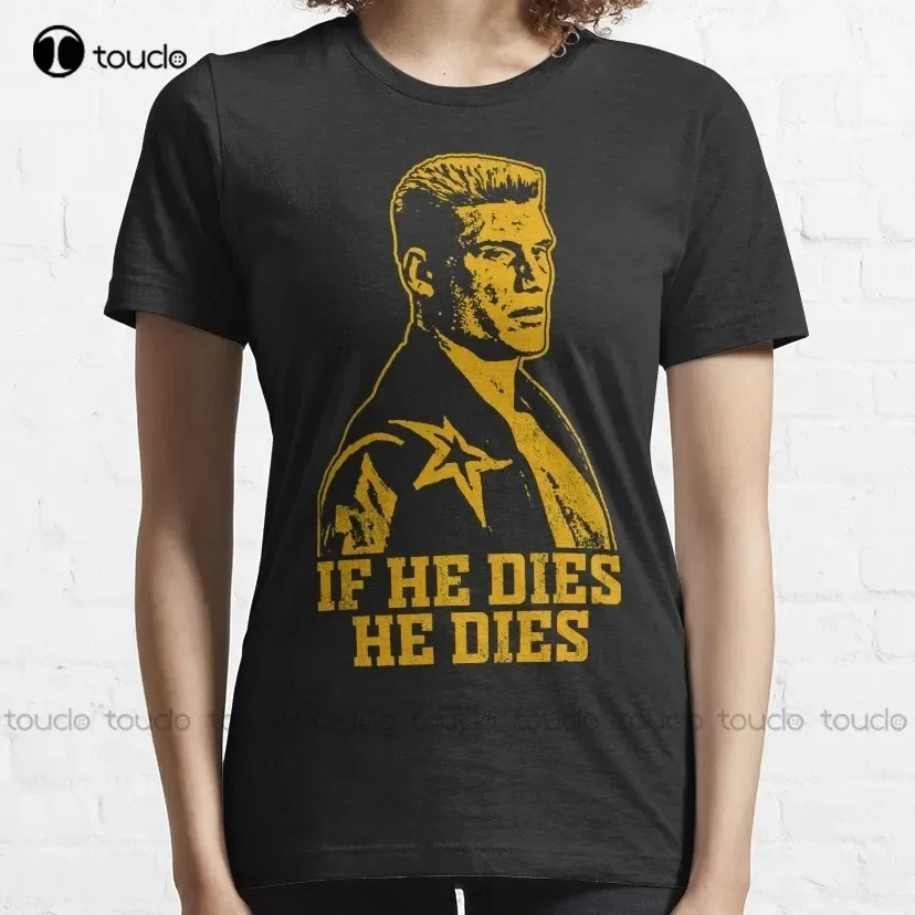 If He Dies He Dies Ivan Drago Boxing Film Movie Russian Soviet Union T-Shirt T Shirt Men Custom Aldult Teen Unisex Xs-5Xl Tshirt