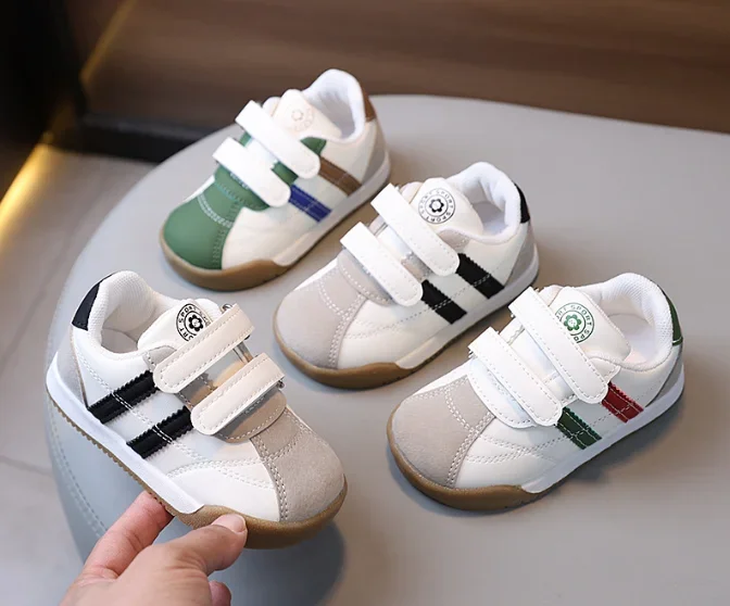 2025 Spring Children's Sneakers Walking Shoes Kids Autumn Soft Soled Non-slip Casual Sport Shoes Boys Girls Outdoor Board Shoe
