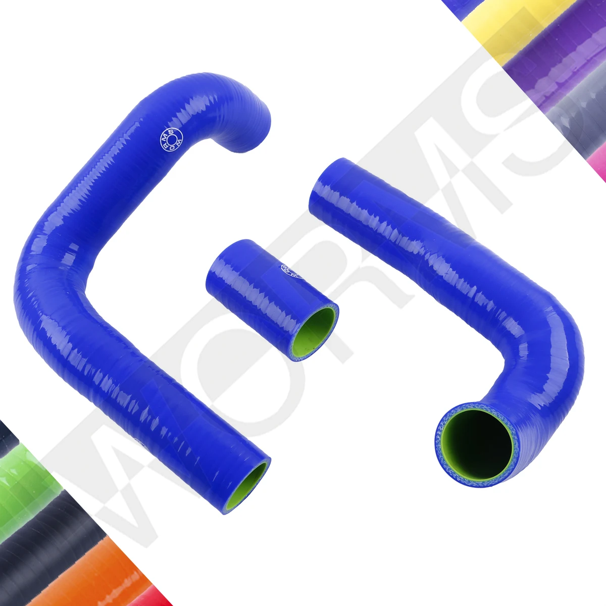 For 1991-1998 Mitsubishi Pajero / Shogun MK2 2.8TD V46 LWB 4M40 Silicone Intercooler Turbo Hose Pipe Kit