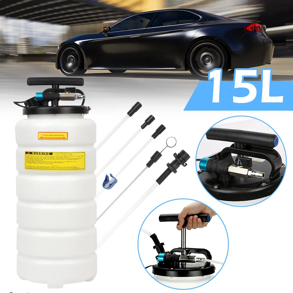 Hot Sale Car Boat Pneumatic Manual Hand Oil Fuel Fluid Extractor Vacuum Pump 15L Large Capacity