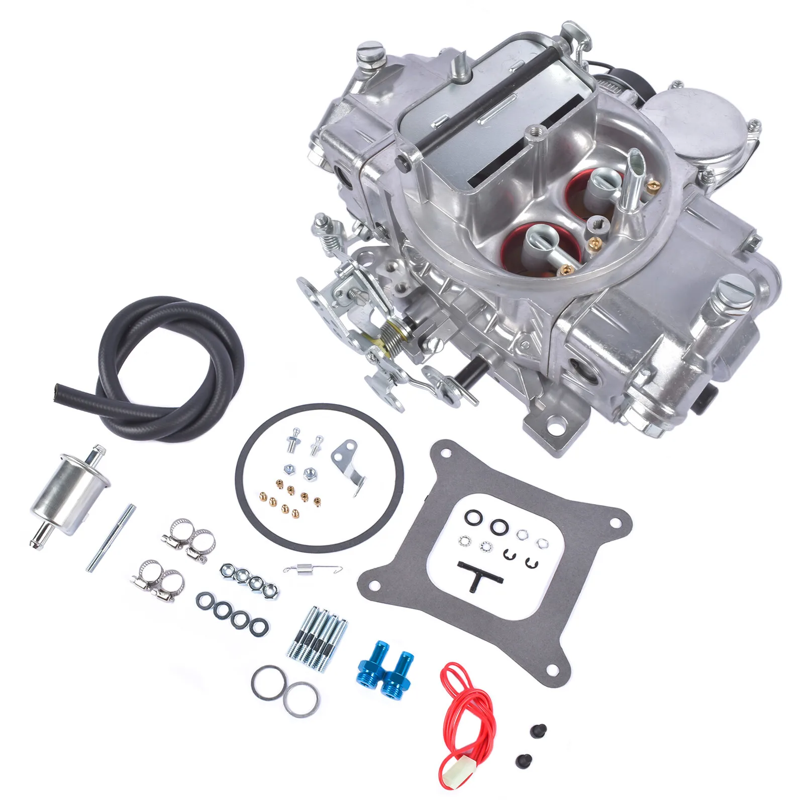 AP02 Carburetor Aluminum 0-80458SA for Holley 4-Barrel Square Bore 600 CFM Electric Choke 4160