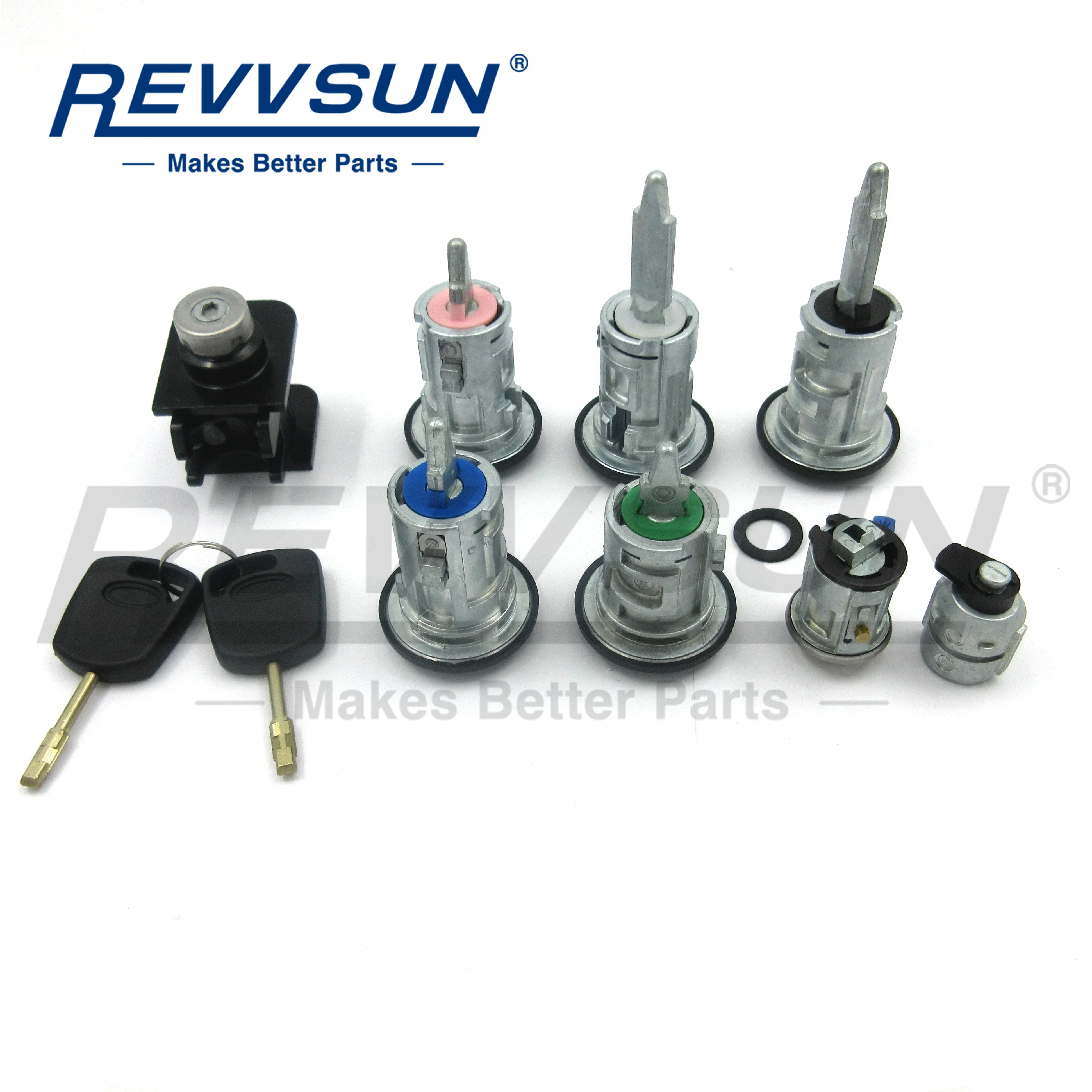 

Full Lock Set Bonnet Fuel Doors Lock Ignition Switch Trunk Lock for Ford Transit Connect 2002-2006 1.8 16V 2T1AV22050AD 4425134