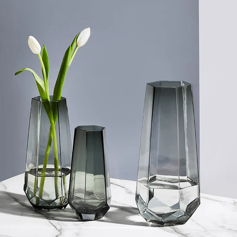 Modern Original Vase Luxury Table Bathroom Hydroponics Vases Terrarium Floor Decoracion Salon Casa Home Decoration Accessories