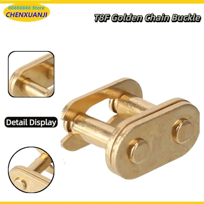 1pcs T8F Chain Connector Master Joint Link - Reliable Motorcycle Chain Buckle Ring Link Must-Have Motorcycle Accessories HotHot