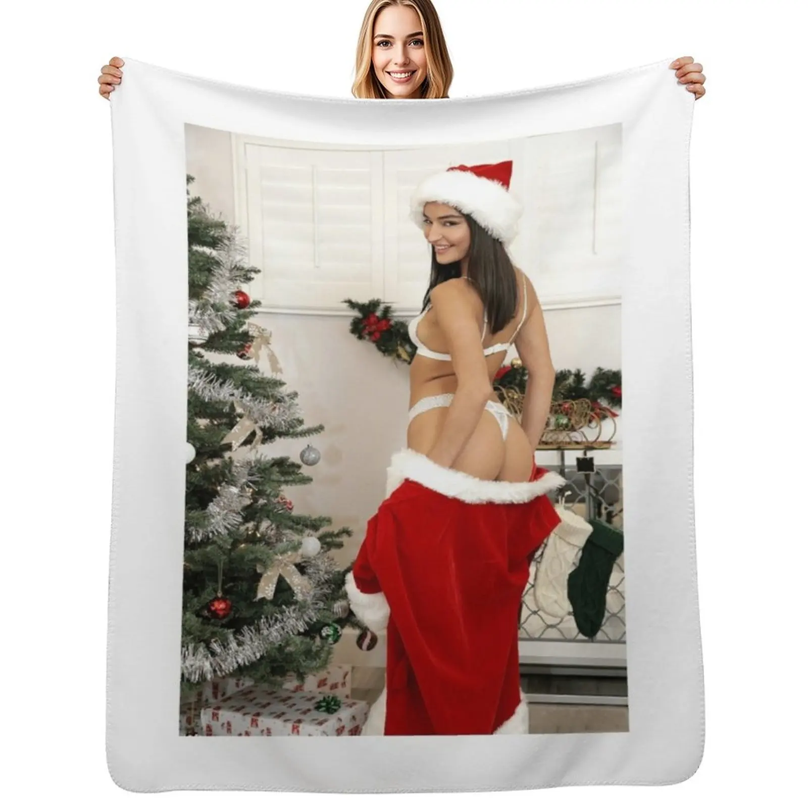 

Emily Willis Throw Blanket wednesday Plaid on the sofa Kid'S Soft Big Blankets