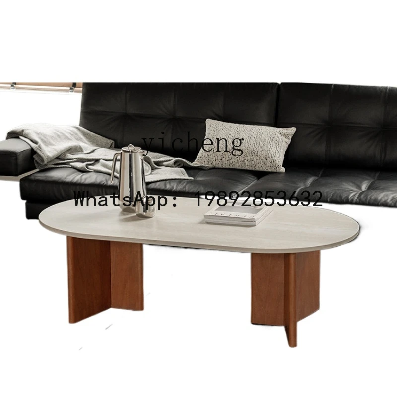 

ZZ Red and White Tea Table Stone Plate Durable Anti-Penetration/Simple Black/Medieval Teak Color