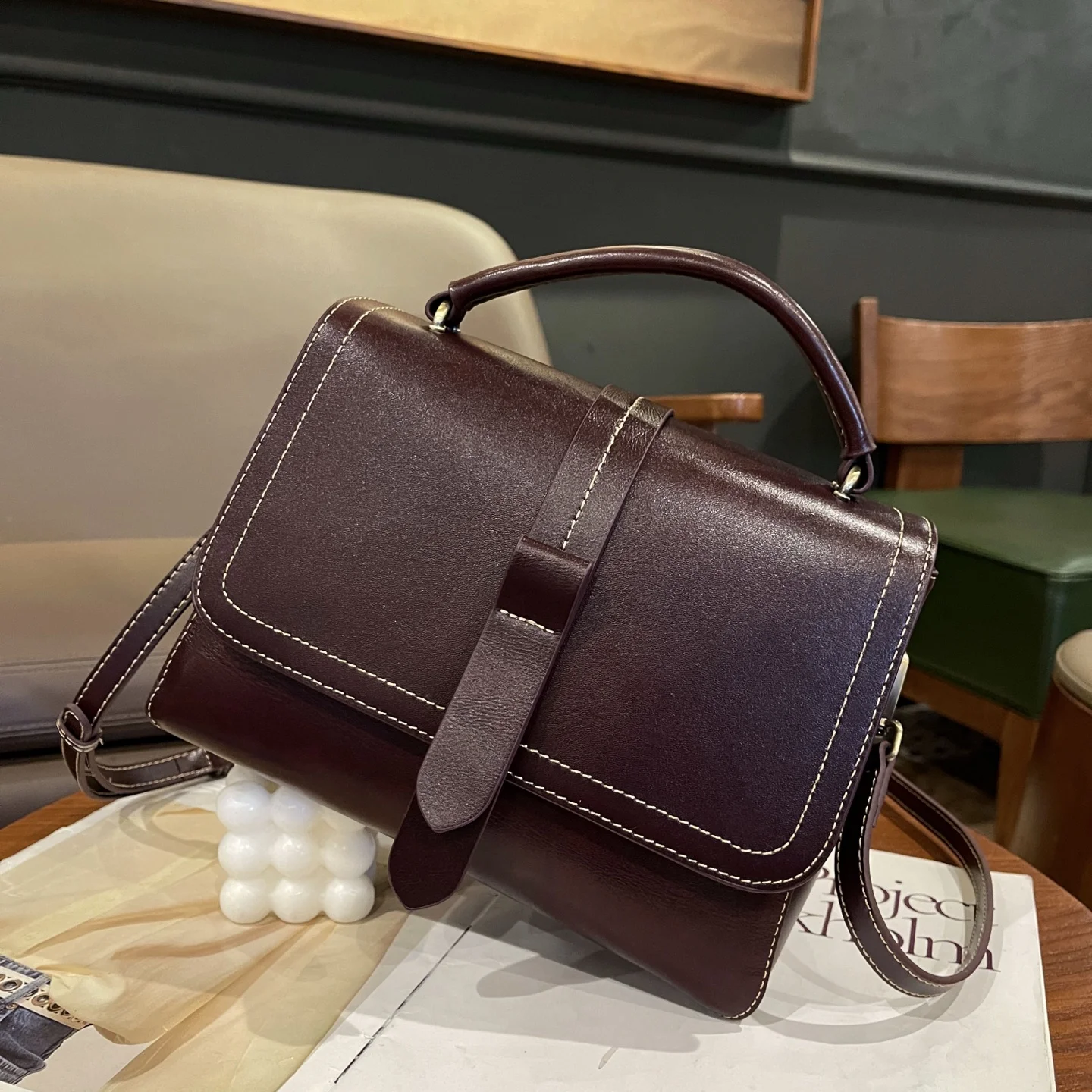 

Женские сумки на ремне, кожаные сумки на молнии, большие вместительные сумки на ремне под мышками, модный стильv