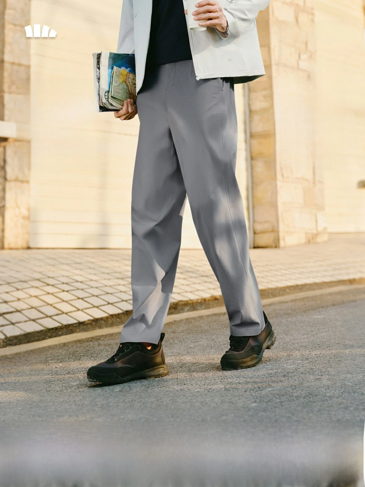 

Мужские брюки прямого кроя с высокой эластичностью, не мнущиеся, для делового стиля, осенне-зимние, дышащие, повседневные