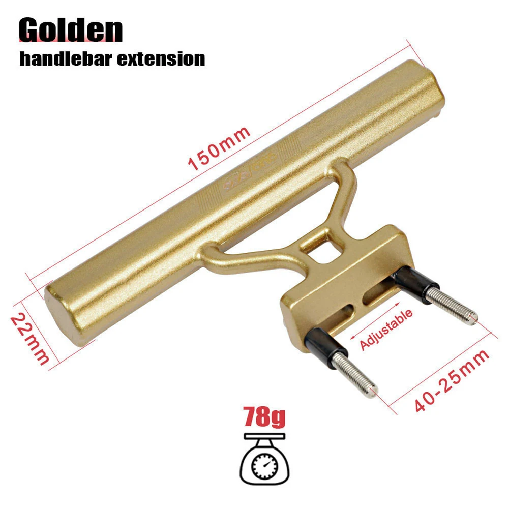 

Handle Bar Bracket Handlebar Extender Handlebar Attachment Bike Bar Extension Aluminum Alloy For Mountain Bike