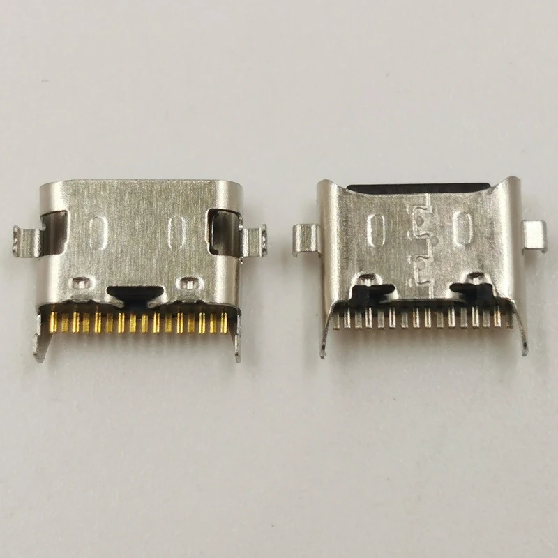 USB 충전 포트 도크 플러그 충전기 커넥터 유형 C 잭 접촉 삼성 갤럭시 A22 4G 5G A225F A225 A226 A226B A2260, 10 개