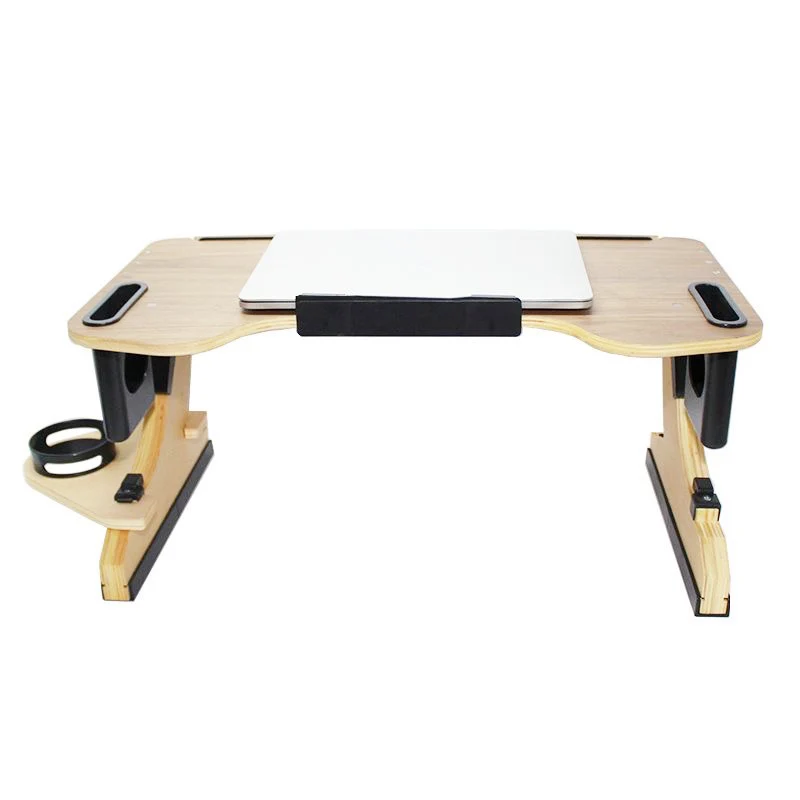 Laptop table multifunctional lazy bed table wooden 360adjustable notebook stand desktop computer stand portable folding stand