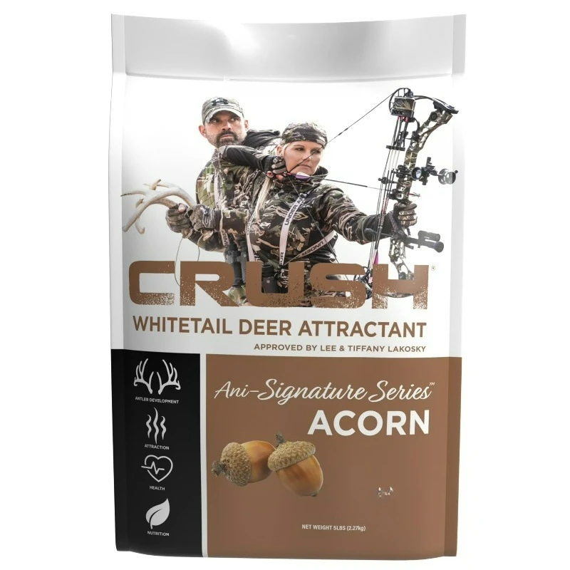 

Гранулированный аттрактант для оленей из дробленых орехов, мешок 5 фунтов