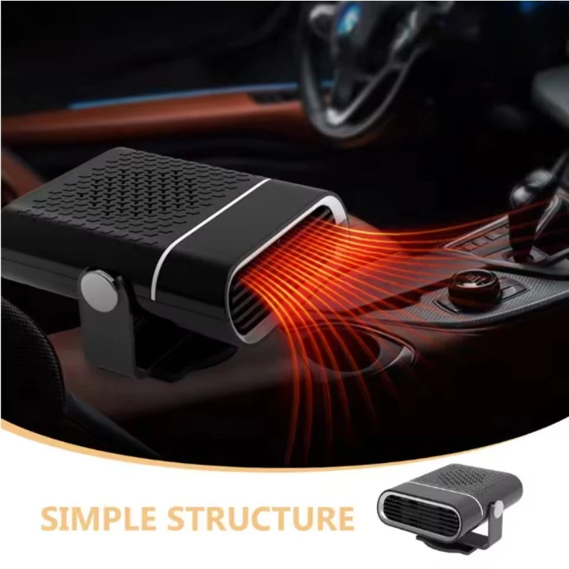 Portable Car Heater Car 12V 120W Portable Car Heater Windshield Automatic Defogging Defrost Heater Fast Heating 2026 New