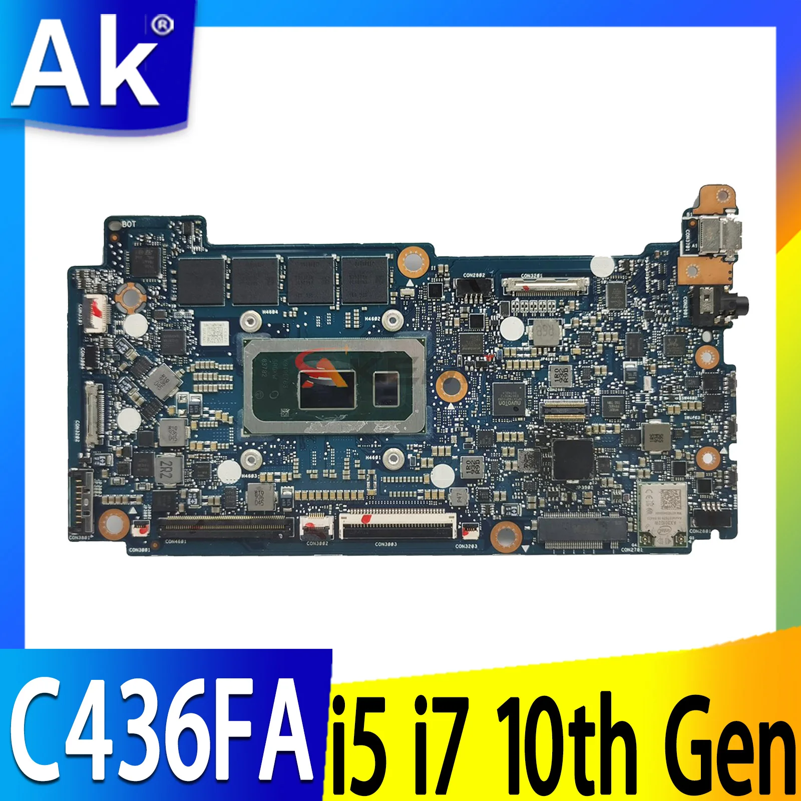 C436FA For ASUS Vivobook C436 C436F ChromeBook Flip C436FB C436FC C436FD C436FAR C435FA C437FA C436FJ Motherboard Mainboard