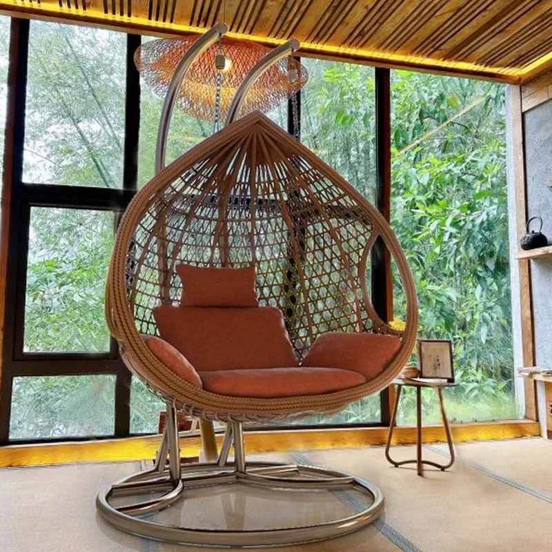 

Outdoor Advanced Patio Swings Courtyard Villa Comfortable Leisure Patio Swings Balcony Relax Outdoor Furniture Schaukel Lsqq