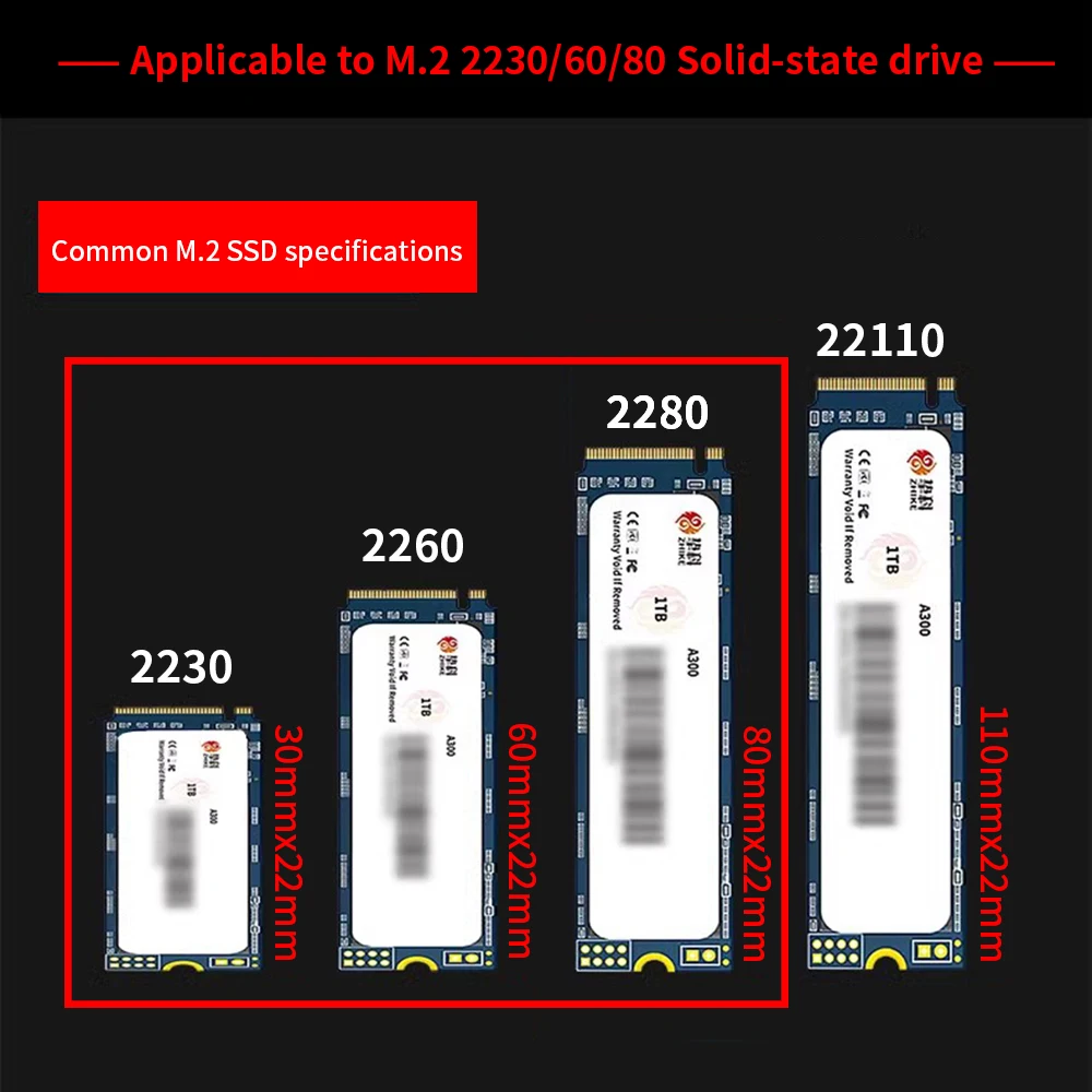 Tishric cobre puro m.2 sólido universal dissipador de calor m2 ssd cooler dissipador de calor m2 suporte 2230 2260 2280 m.2 especificações ssd