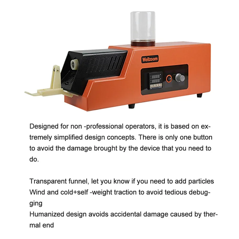 REX-C100 3D Printing Filament Plastic Extruder Machine Small Desktop Lab Injection Molding Machinery Auto Winder for ABS PP PE