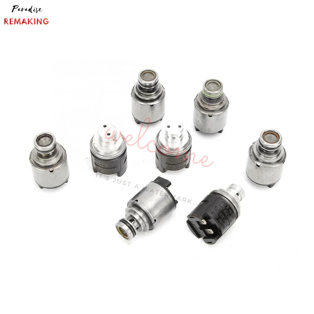 5HP24 5HP24A ZF5HP24A Transmission Solenoid Valve Kit For BMW 740i 525i X5 4.4i Jaguar XJ8 XK8 4.0L Audi