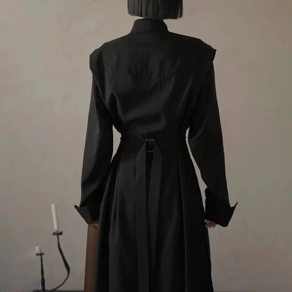 ผู้ชายจีนสีทึบชุดยาวRetroแฟชั่นแนวโน้มStreetหลวมสบายๆBreathable Niche 2025 ฤดูร้อนผู้ชายใหม่ชุด