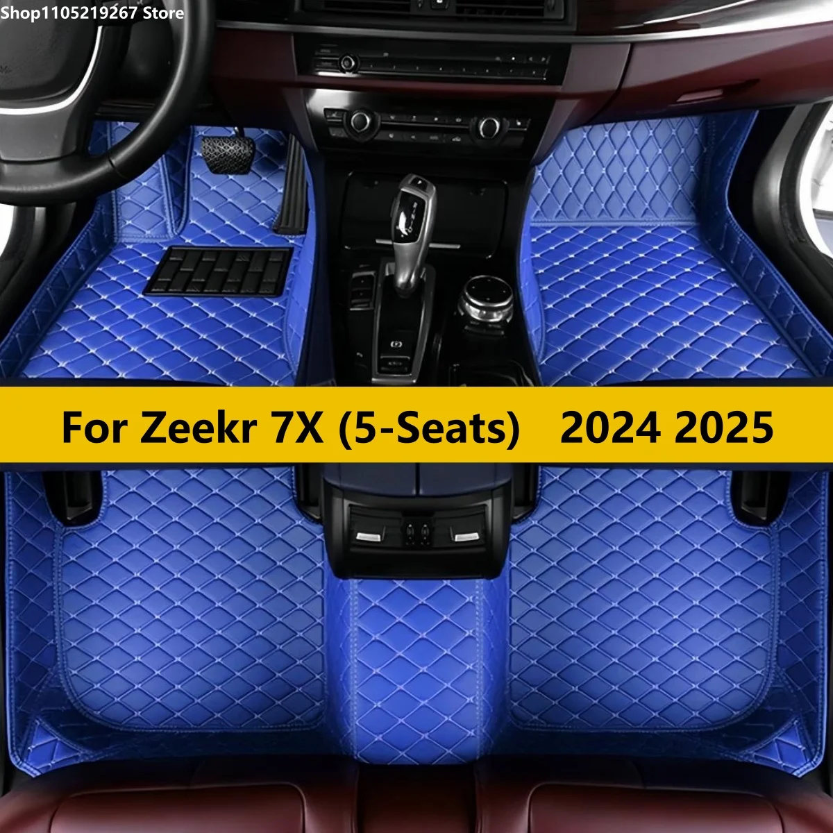 

Car Floor Mats For Zeekr 7X (5-Seats) 2024 2025 Waterproof Pads Car Floor Carpet Mat Alfombrillas Car Accessories