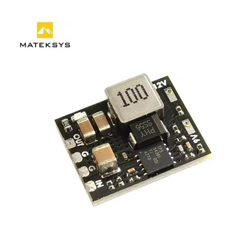 MATEK Mateksys MICRO BEC 6-60V TO 5V/9V/12V-ADJ Step-Down Regulator Module For RC Model Airplane Helicopter FPV Racing Drone