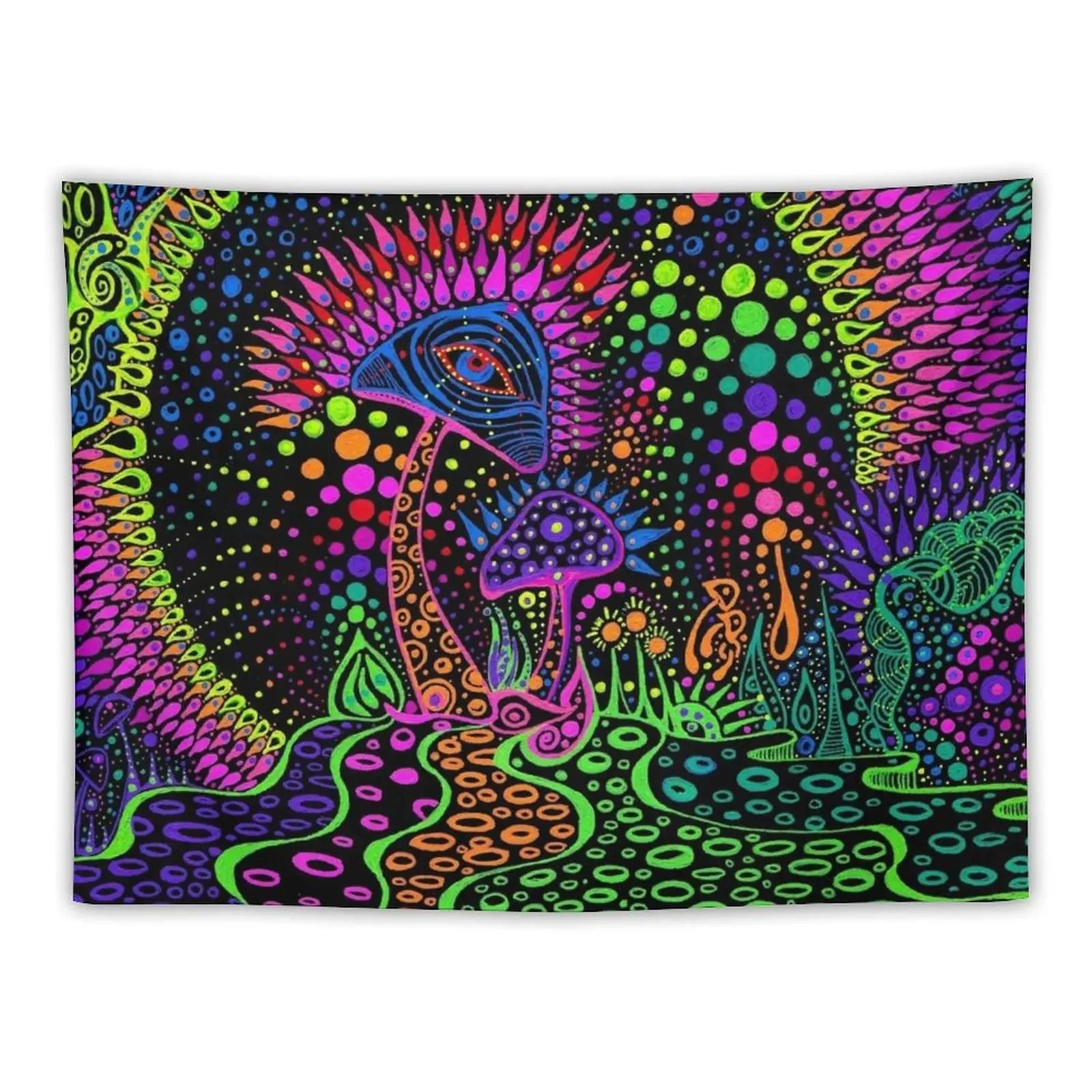 

Mushroom Lava Tapestry Tapete For The Wall Decoration For Bedroom Tapestry