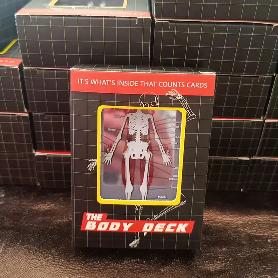 

Mannequin Body Deck Human Anatomy Games Cards Full Skeleton X-Ray Designs Hislaves The Body Deck Skeleton Games Cards Kit