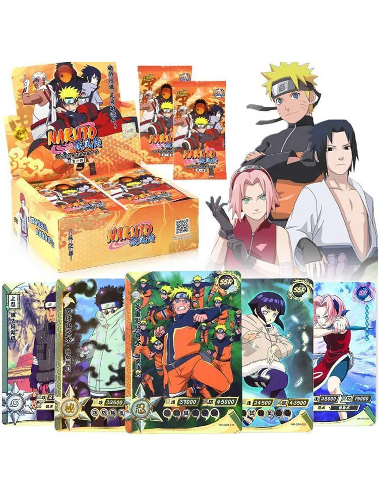 KAYOU Genuine Naruto Card Booster Box Tier 4 Wave 4 Naruto Formation Chapter  Collection Playing Card