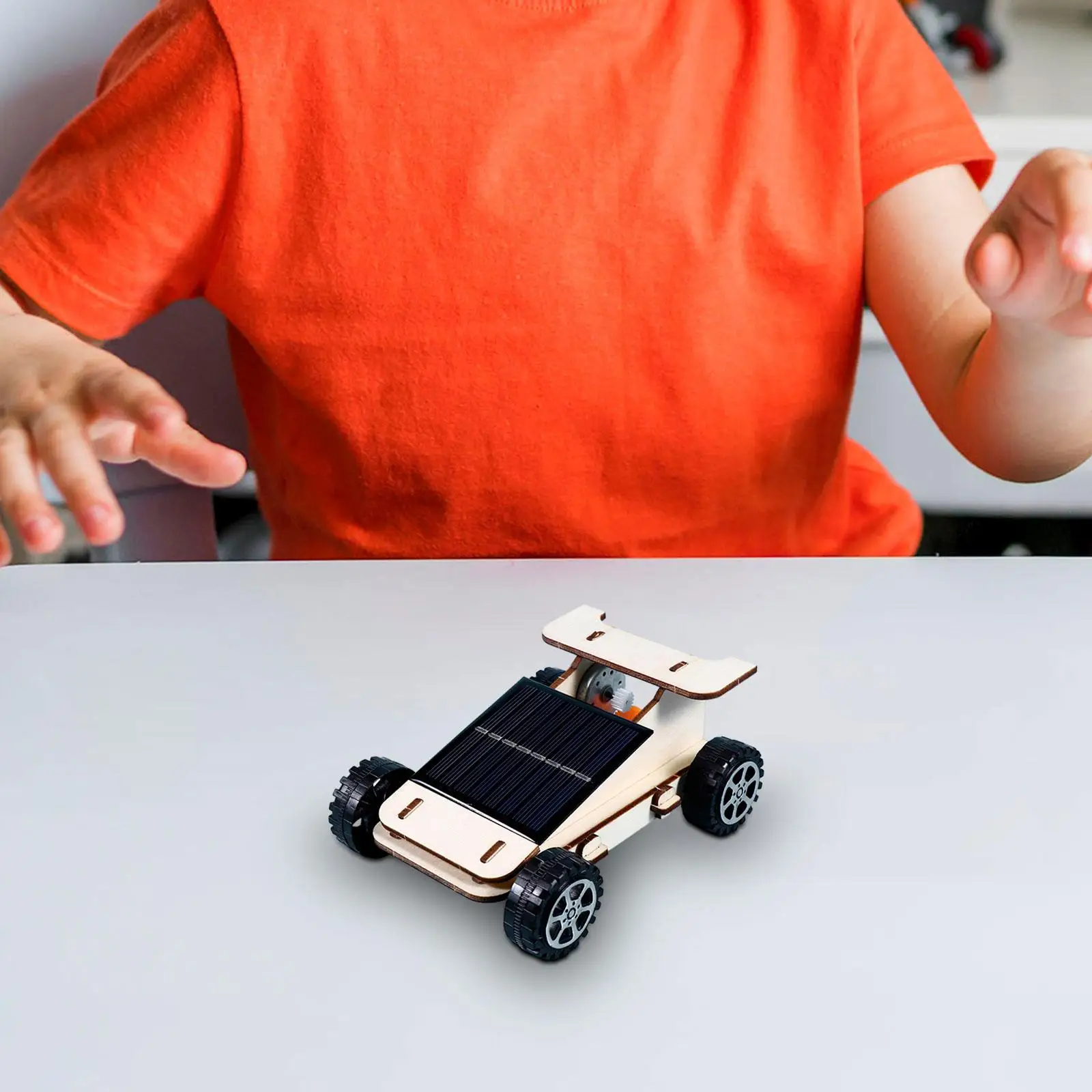 Kit de juguete de coche con energía solar, para construir y experimentar, ideal para niños de 8 a 11 años. Un regalo educativo.