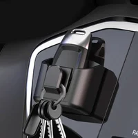 Universal Adhesive Car Dashboard Organizer, Car Key Holder Clip Mount Auto Card Key Storage Rack 6