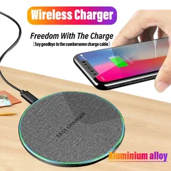 20W Qi Wireless Charger For iPhone 14 13 12 11 Pro XS X XR 8 Type C Fast Charging Pad for Samsung S22 S21 Xiaomi