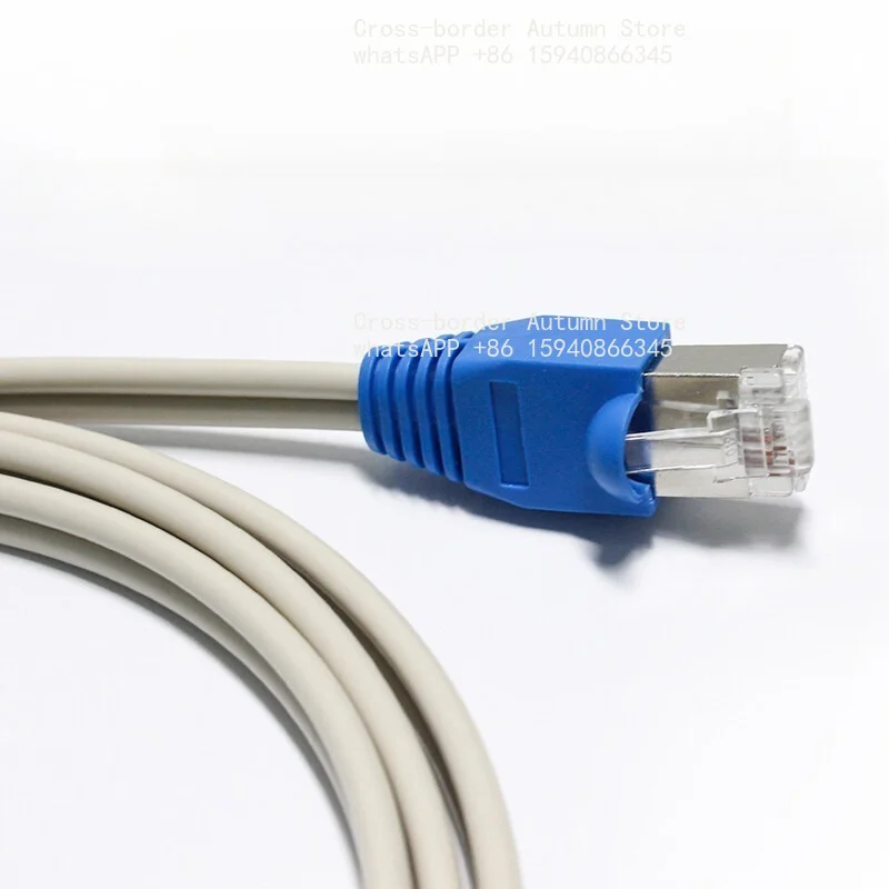 Suitable for Hailer E1 two megabit debugging cable network port RJ45 to BNC head conversion cable HT-RJ45-Q9 male-female head