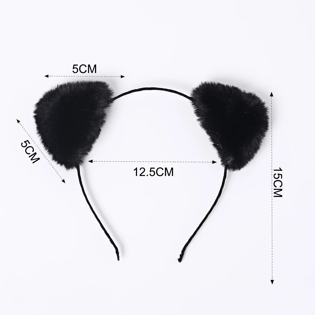 Cat Ears Headband for Women Cartoon Plush Hair Band Anime Cosplay Cute Face Wash Hairband Headware Girls Hair Accessories