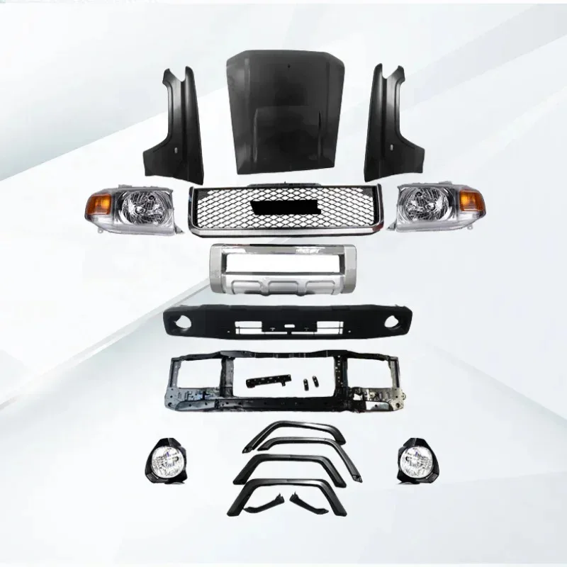

YBJ car accessories upgrade body kit facelift replacement front car bumper for lc70 fj75 land cruiser fj79 fj 79 bodykit