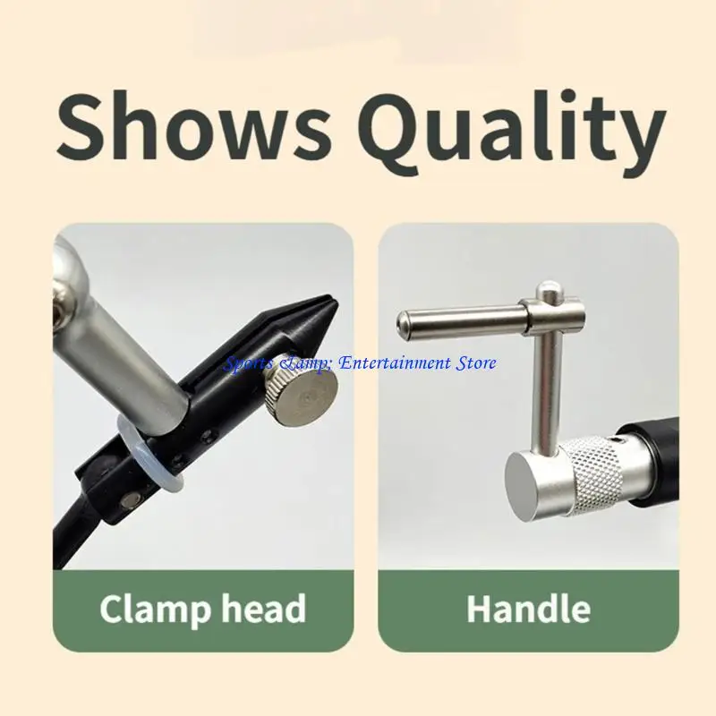 

G7NF Adjustable Rotating Fly Tying Vise 360 Degree Rotating Lure Making Tool