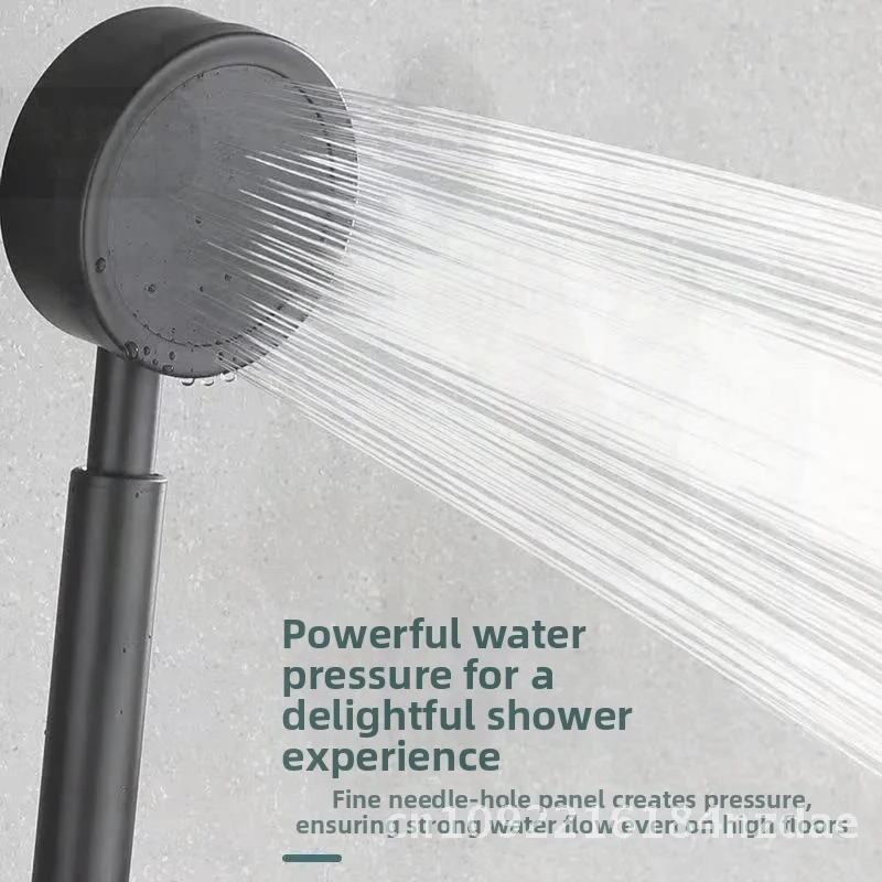 

All-Copper Triple Shower Faucet Wall-Mounted Hot Cold Mixing Valve Bathtub Faucet Modern Minimalist Design Concealed