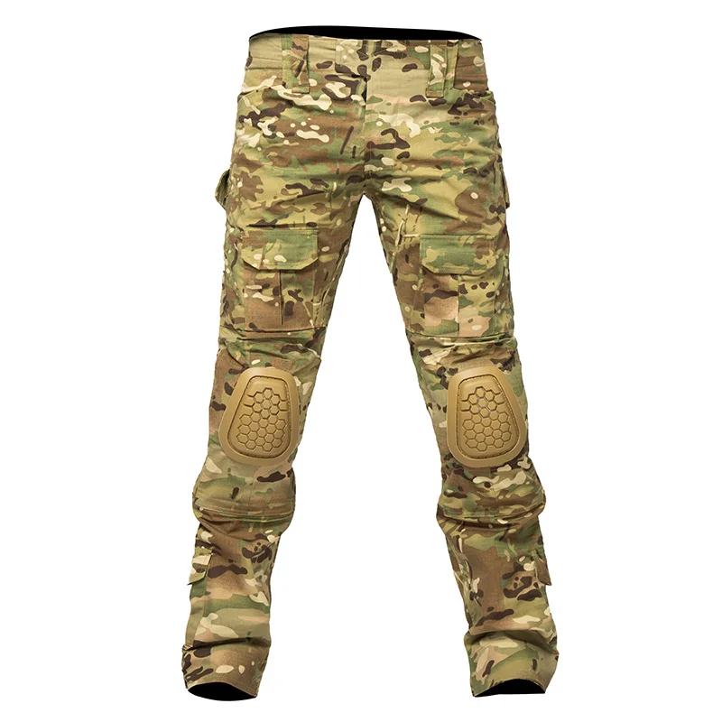 MEGE KNIGHT ATAC FG Camouflage Tactical Pants, Airsoft Painbal US Men Cargo Trouser, Combat ACU Work Clothing