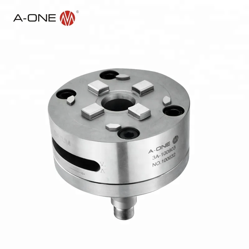 A-ONE System 3R Manual 4 Jaw EDM Lathe Chuck With ITS Interface