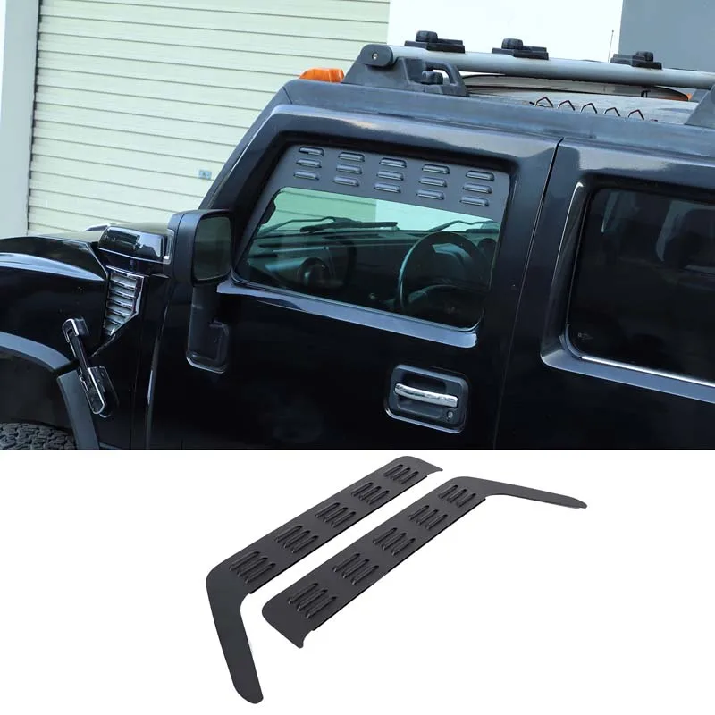 

For Hummer H2 2003-2004 Automotive Exterior Modification Accessories Front Ventilation Louvers Aluminum Alloy