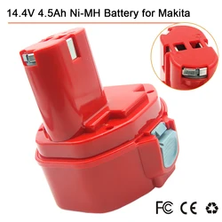 14.4V 4.5Ah Ni-MH Battery for Makita PA14 1420 1422 1433 1434 1435 192699-A 193158-3 192600-1 1051D 4033D 5094D 6280D ML140