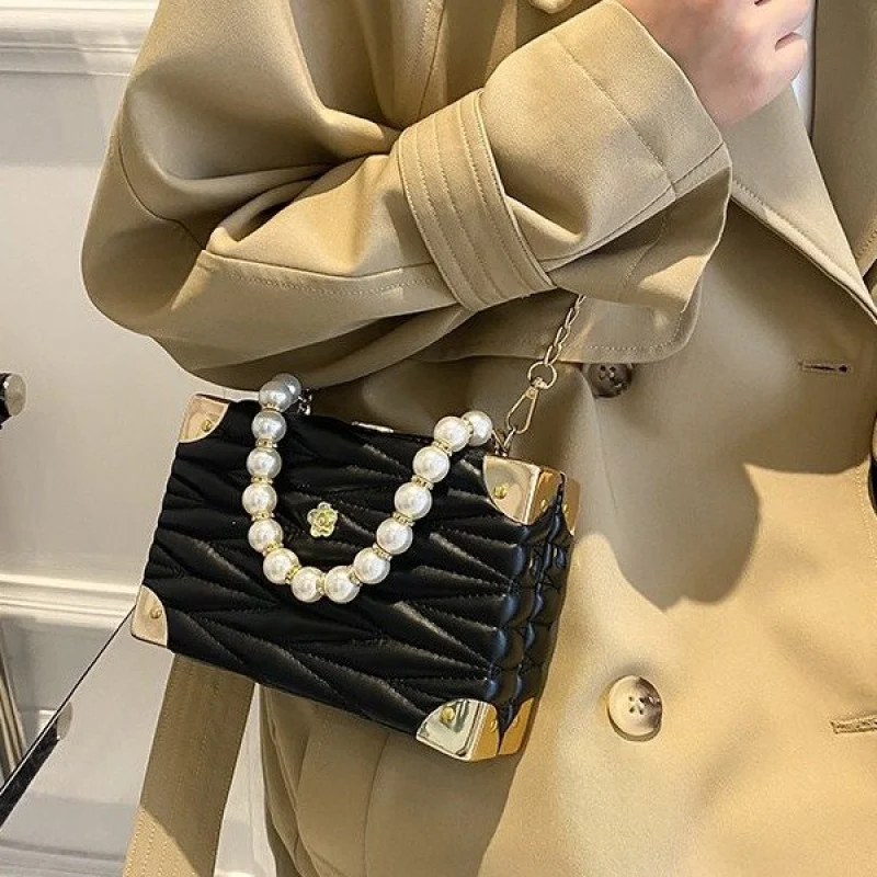 

Luxury Brand High-End Leather Women's Tote Bag Popular Classic Elegant Trendy Design Commuter Casual Daily Bag