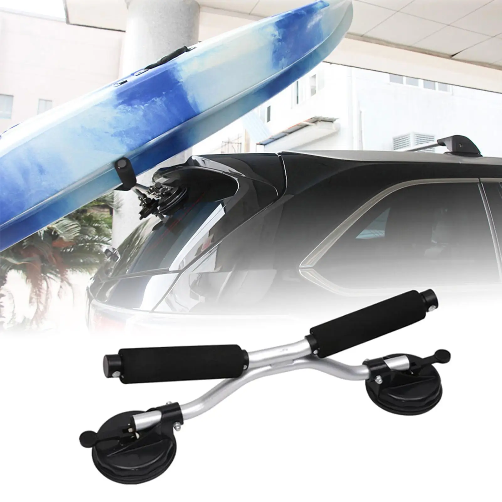 

Kayak Boat Roller Kayak Load Assist Portable Metal Practical Canoes Roller Roof Roller Loader Mount for Mounting Canoe