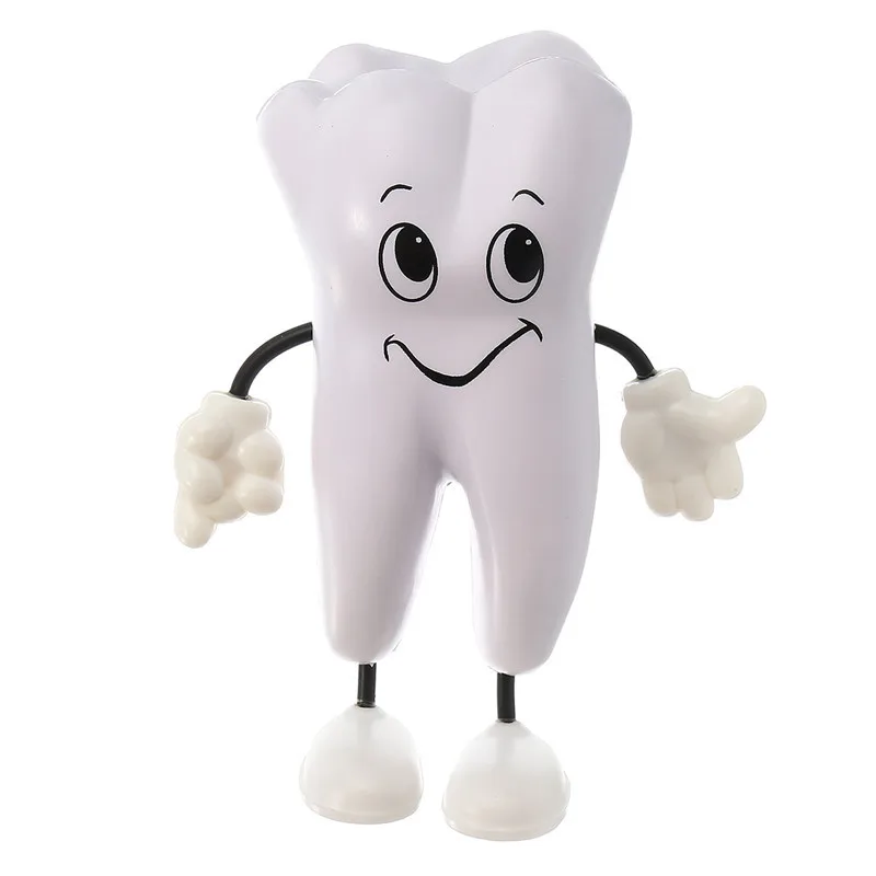 

1pc Tooth-figure Squeeze Toy Dentist Gift Soft PU Foam Model Shape 12.5cm Dental Clinic Dentistry Promotional Item