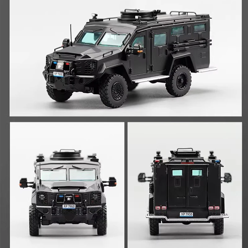 

Масштабная модель бронетехники BearCat G3 1:64, имитация из сплава, статическая коллекционная игрушка, подарок, сувенир