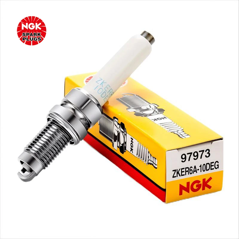 

NGK nickel alloy spark plug ZKER6A-10DEG 97973 is suitable for Volkswagen Jetta Lavida Santana