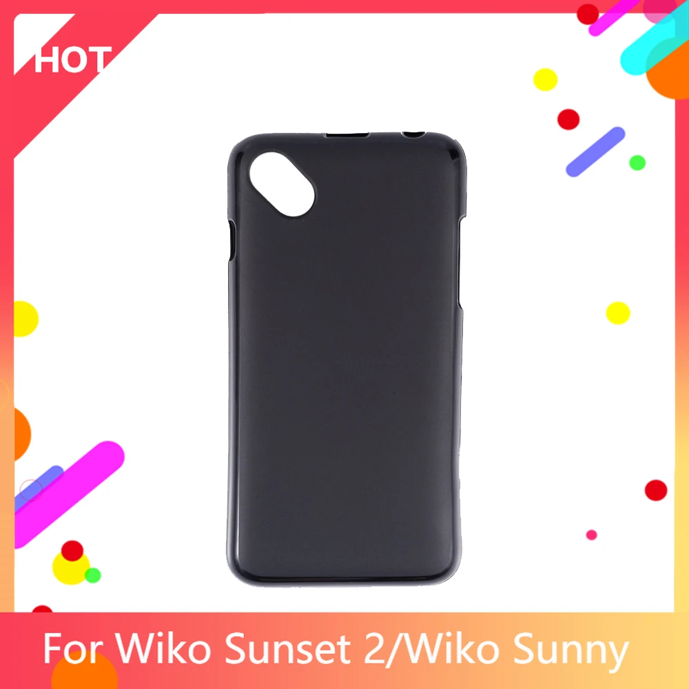 Sunset 2 Case Matte Soft Silicone TPU Back Cover For Wiko Sunny Phone Case Slim shockproof