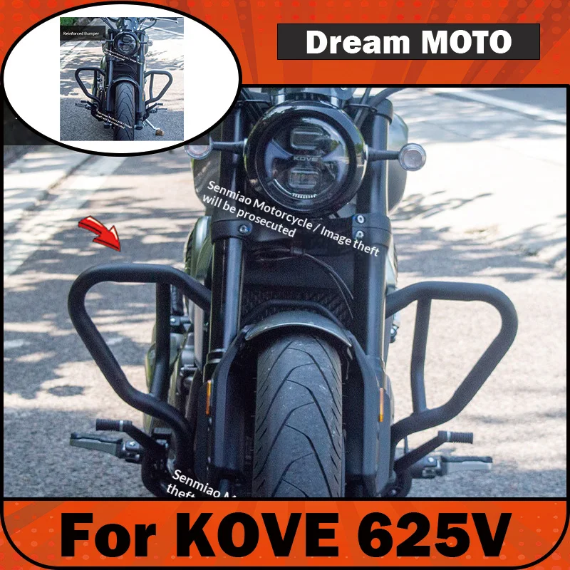 【Premium】For KOVE 625V Lancer Guard Bar Backrest Side Bag Foldable Backrest Modification Bumper Leather Bag Canvas Bag