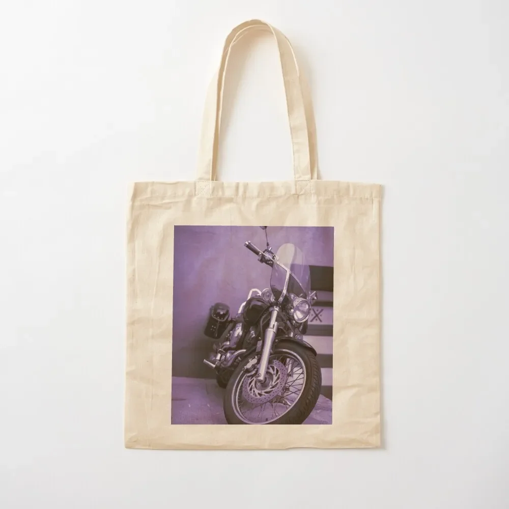 

Purple Motorcycle (SF) Tote Bag bags luxury women Shopper Tote Bag