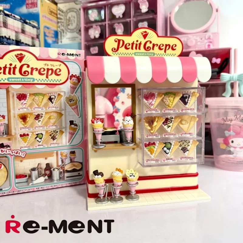 

REMENT Box Egg PetitCripe: Миниатюрная модель мобильной торговой точки-фургона, украшение для сцен, игрушки-еда